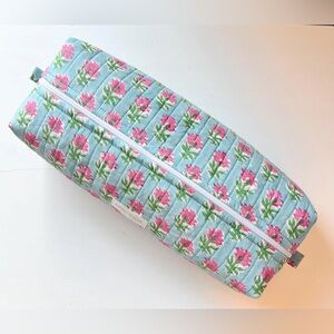 Floral Quilted Hot tools bag Cosmetic Bag
